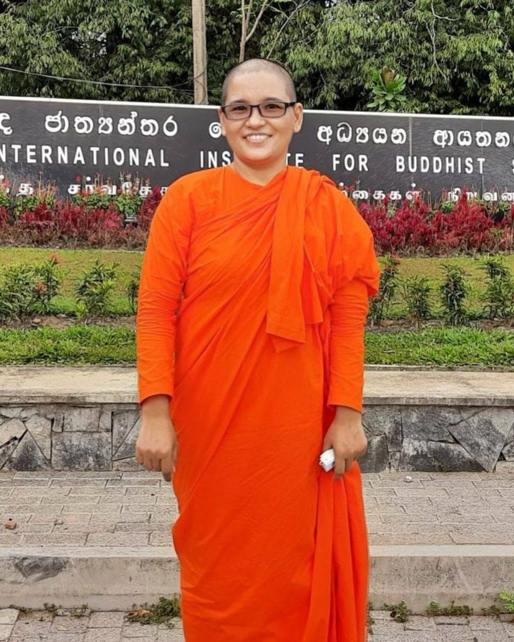 A nun at the Institute for Buddhist Studies