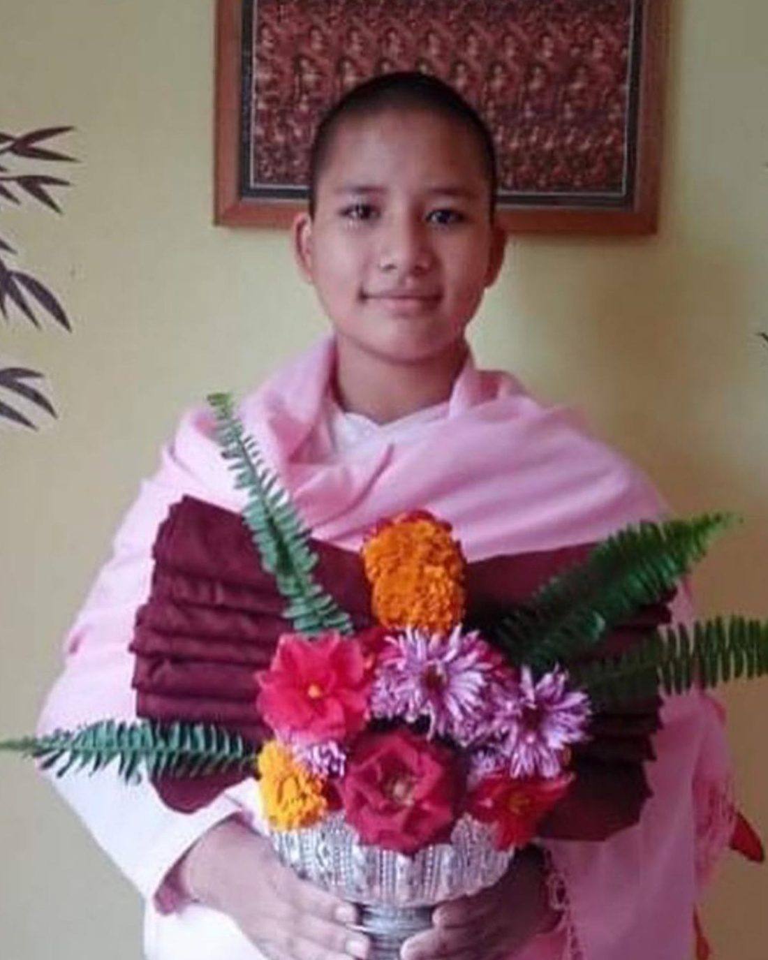 An offering of flowers